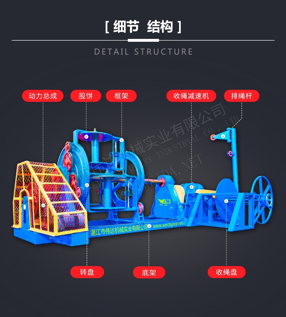 繩索加工設備-恒錠制繩機